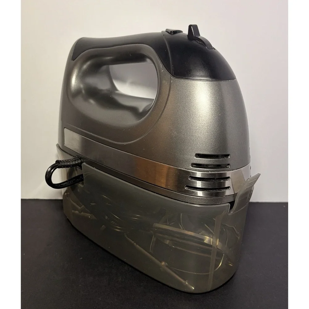Mueller Electric Hand Mixer, 5‎ Speed 250W Turbo with Snap-on Storage Case
